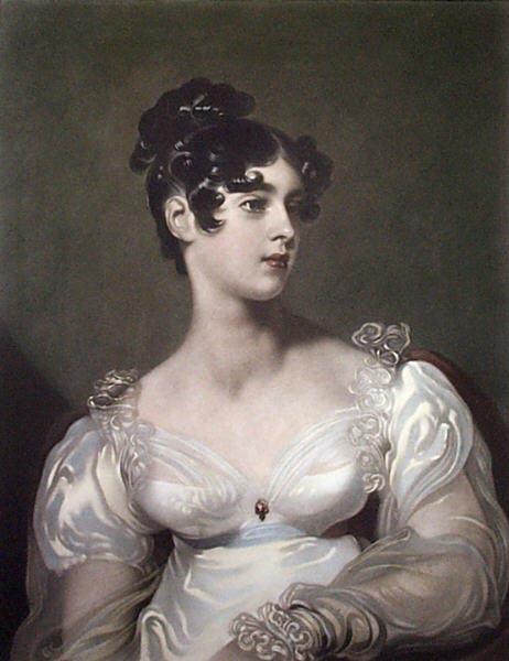 Sir Thomas Lawrence Portrait of Lady Elizabeth Leveson-Gower, later Marchioness of Westminster, wife of the 2nd Marquess of Westminster oil painting image